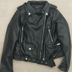 Zara faux leather jacket perfect condition